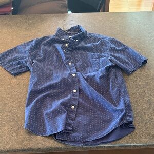 Old Navy Dark Blue Kids Button Down Shirt